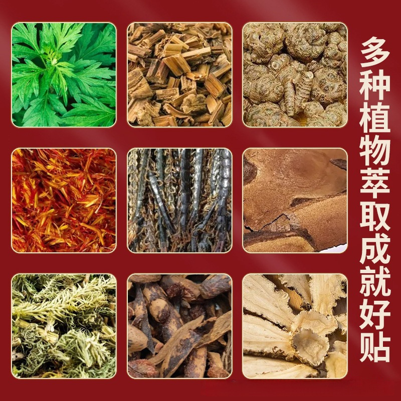 Herbal Mugwort Joint and Muscle Patch Ai Cao Tie 10 Patches External Topical Wellness Support - Image 3