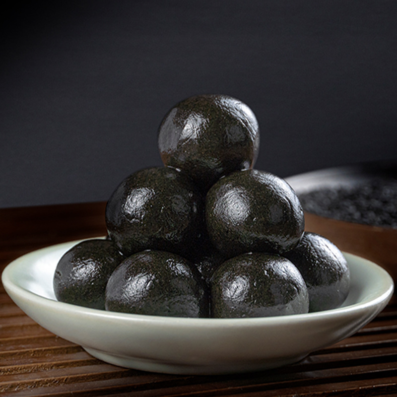 Handmade Huang Jing Sesame Pills 500g Nine-Steamed Polygonatum Honey Paste Balls Traditional Tonic - Image 3
