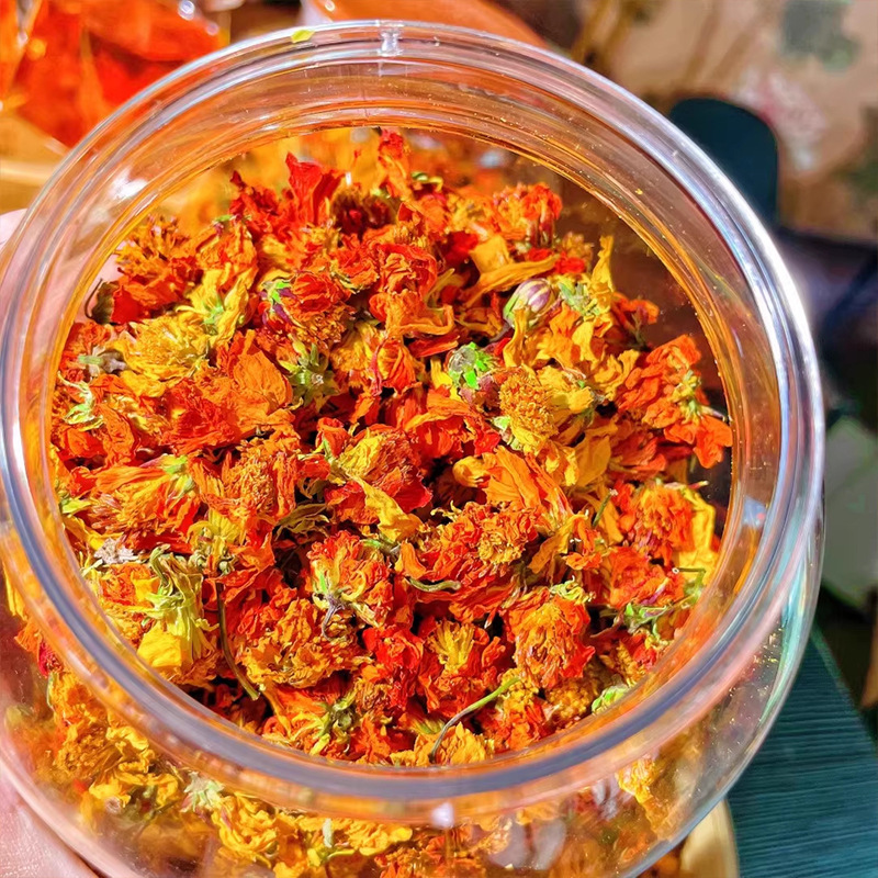 Ice Chrysanthemum Tea Bing Ju Dried Tianshan Snow Chrysanthemum Flowers for Brewing 50g Jar - Image 2