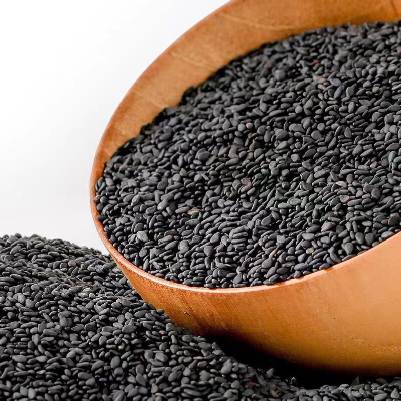 Black & White Sesame Seeds (Sesamum indicum) — Raw & Roasted, Food-Herb Sprinkle for Baking & Daily Use - Image 2