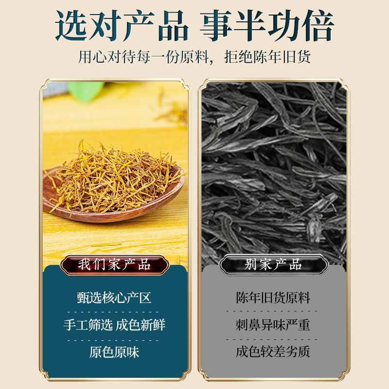 Dried Lotus Stamen Lian Xu White Lotus Flower Stamens for Herbal Tea and Decoction 50g - Image 2
