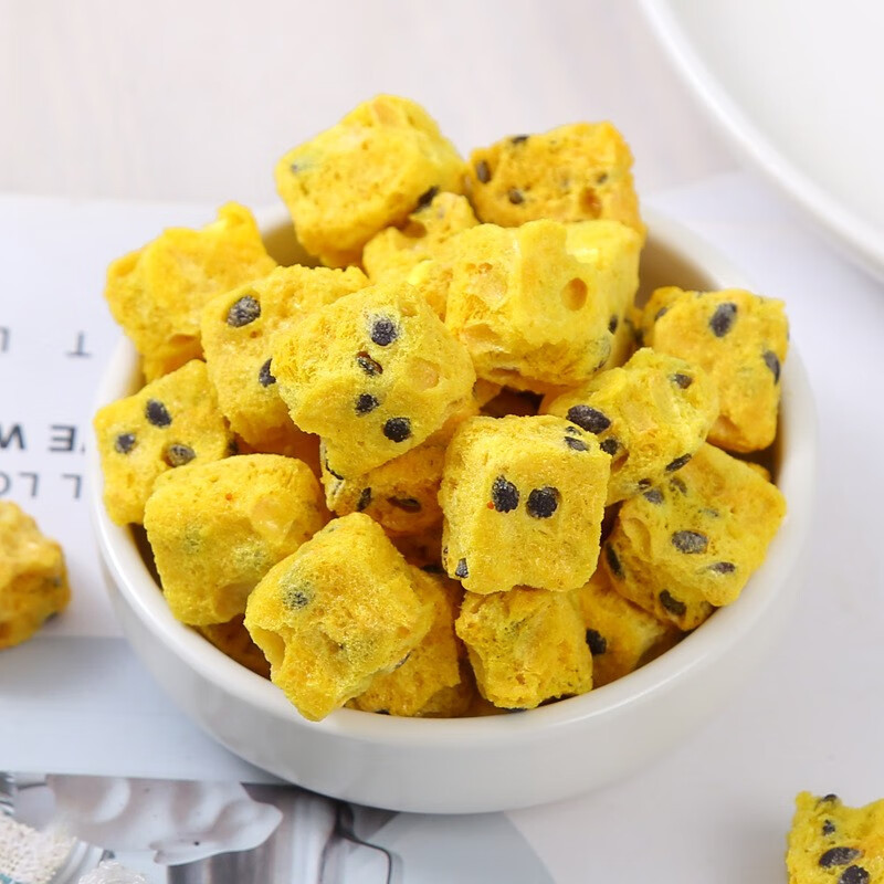 Freeze-Dried Passion Fruit Chunks 500g Dried Fruit Tea Ingredients for Infused Water and Blended Fruit Tea - Image 2