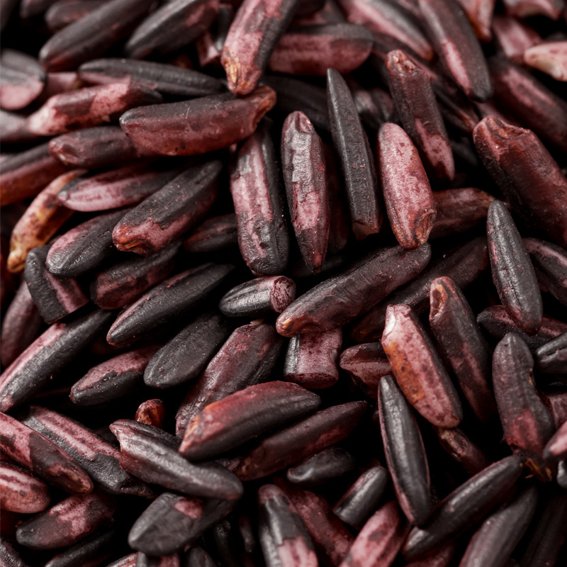 Yunnan Terrace Purple Rice Old Variety Fresh Crop Glutinous Purple Rice Whole Grain 500g Bag - Image 2