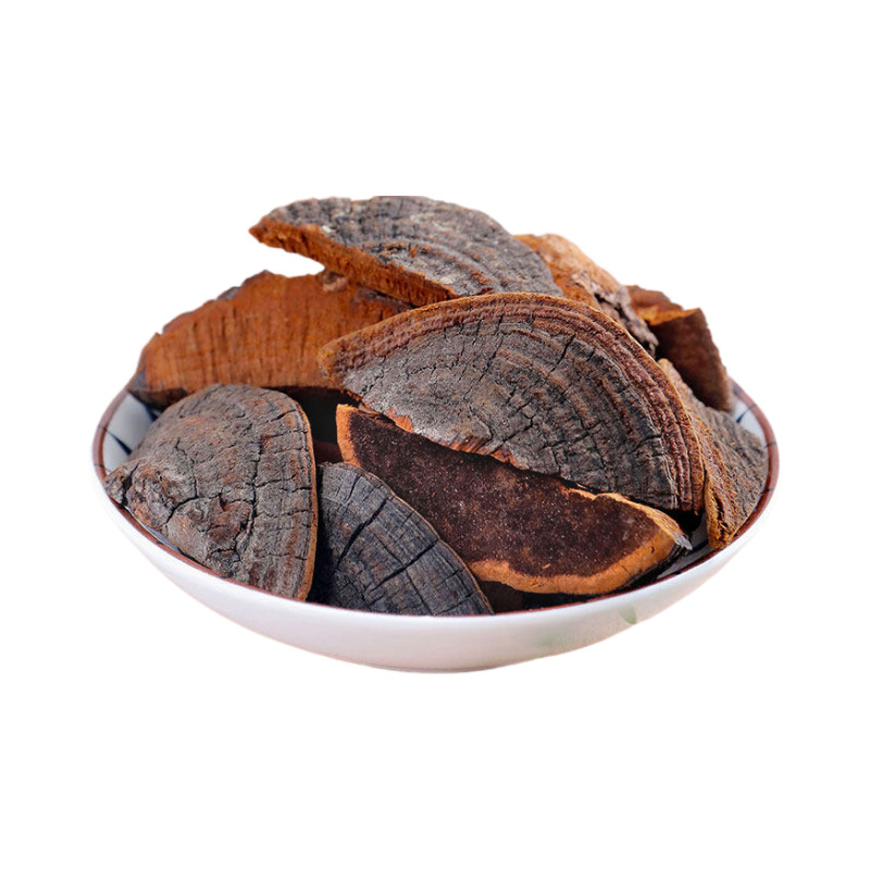Sang Huang Mulberry Yellow Phellinus Mushroom with Ling Zhi Slices Herbal Tea Set 125g Plus 40g Jars - Image 5