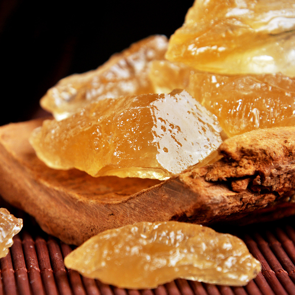 Yunnan Yellow Rock Sugar Cane Multi Crystal Old Rock Sugar 500g Jar - Image 3