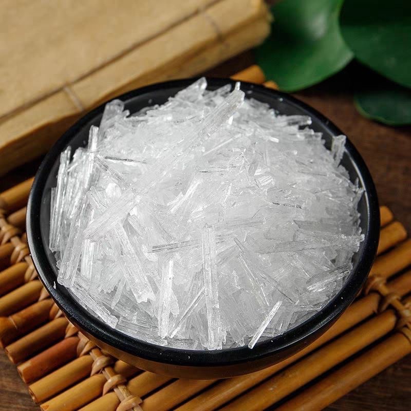 Menthol Crystal Bo He Nao 500g Dried Herbal Ingredient for External Cooling Applications - Image 3
