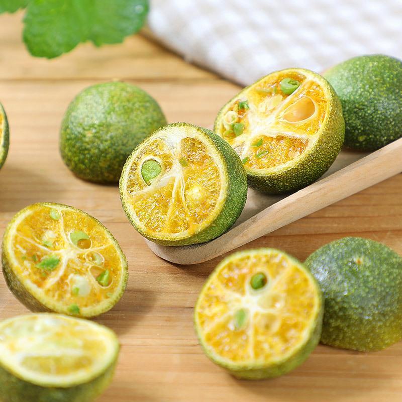 Freeze Dried Green Kumquat Lime Passion Fruit Lemon Fruit Tea Cold Brew Loose Blend - Image 3
