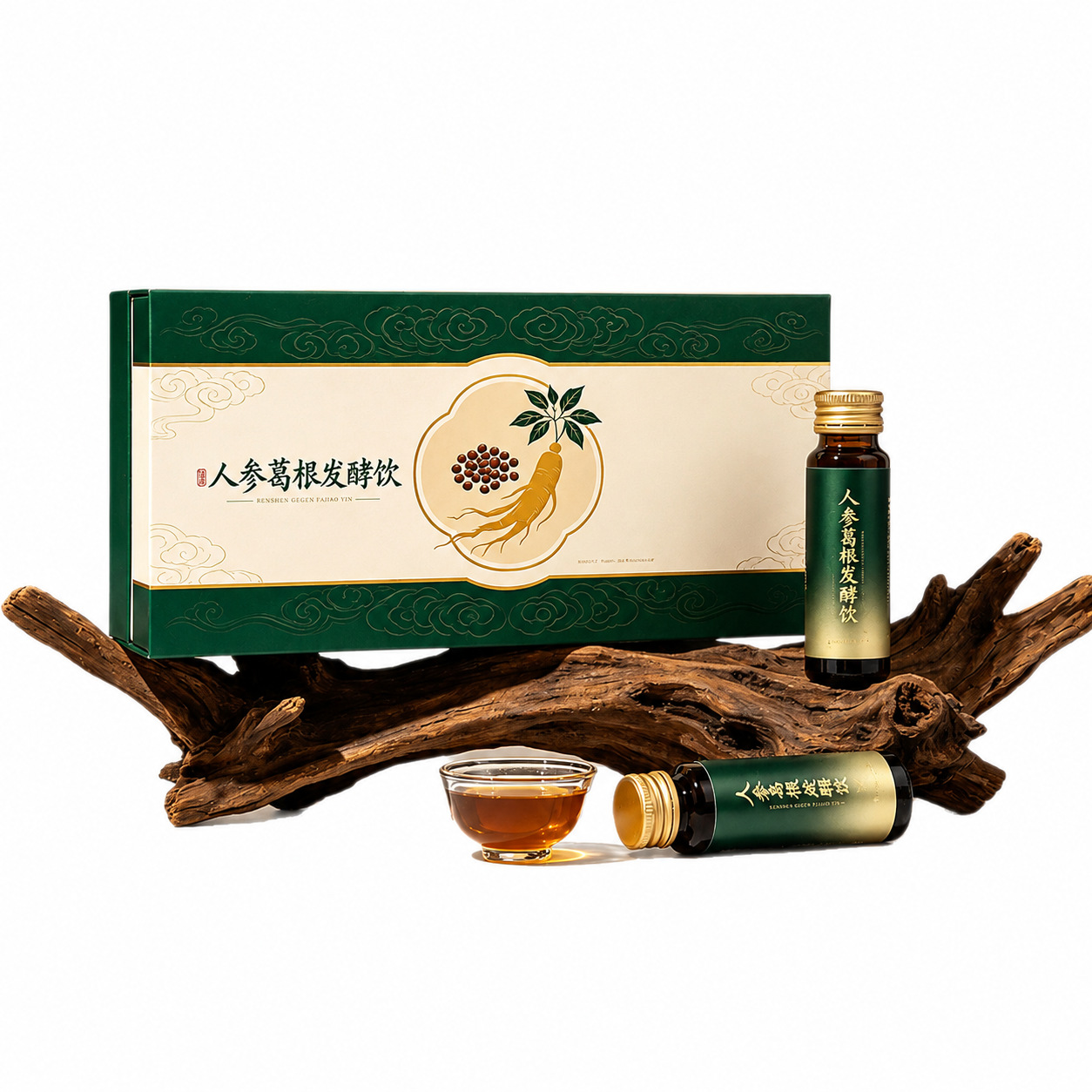 Ginseng & Gegen Drink (Panax ginseng + Pueraria lobata) — Fermented Botanical Beverage - Image 5