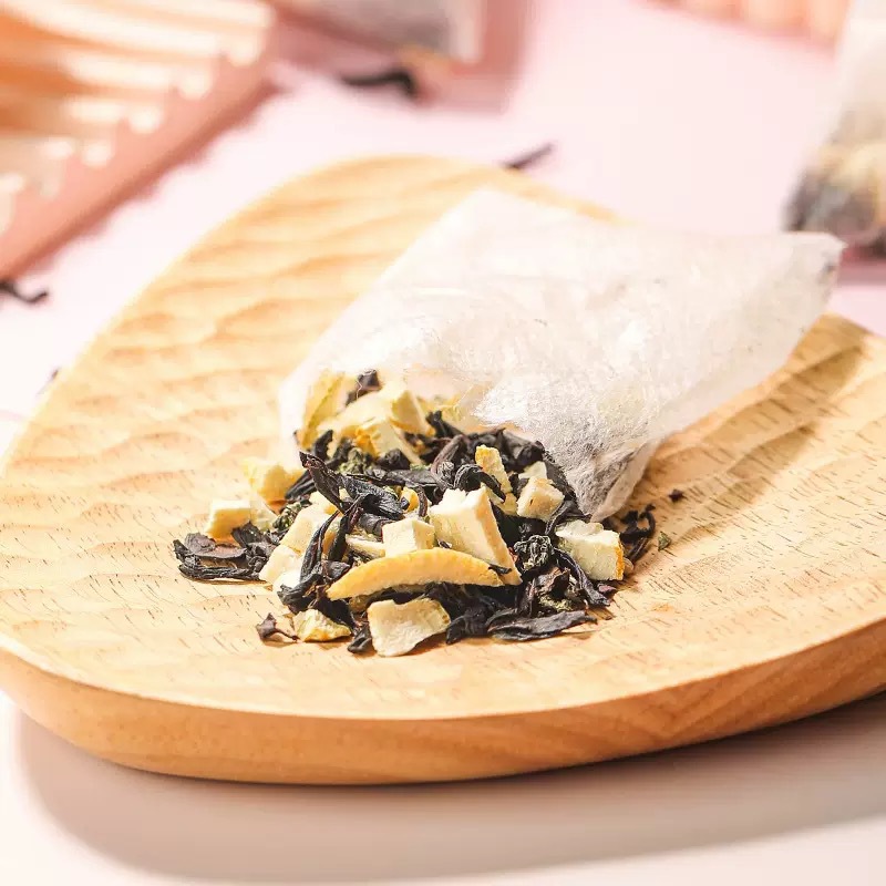 Lemon Black Tea Pyramid Bags Cold Brew Tea 45g Refreshing Summer Iced Fruit Tea - Image 2