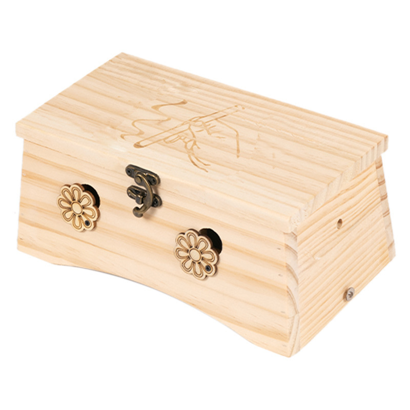 Wooden Moxibustion Box Handheld Moxa Burner for Abdomen Waist and Full Body Home Use with 54 Moxa Sticks - Image 5