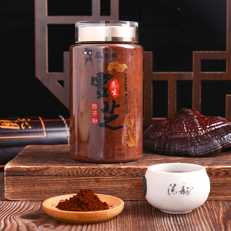 Changbai Mountain Reishi Spore Powder Gift Box Red Lingzhi 250g Non-Breaking Spore Powder - Image 2
