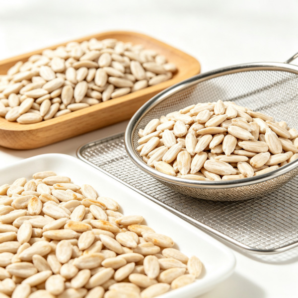 Salt and Pepper Sunflower Seed Kernels Ready to Eat Large Grain Roasted Snack 500g Can - Image 4