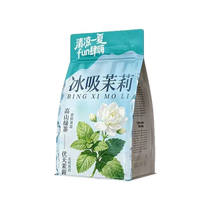 Ice-Steeped Jasmine Mint Cold Brew Herbal Tea 90g Natural Flower Tea for Refreshing Daily Drinks - Image 5