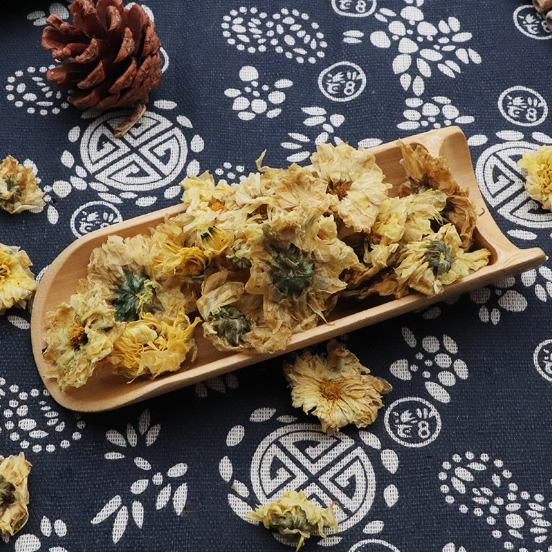 Hang Bai Ju White Chrysanthemum Tea Dried Flowers 500g Natural Sun Dried Herbal Tea - Image 2