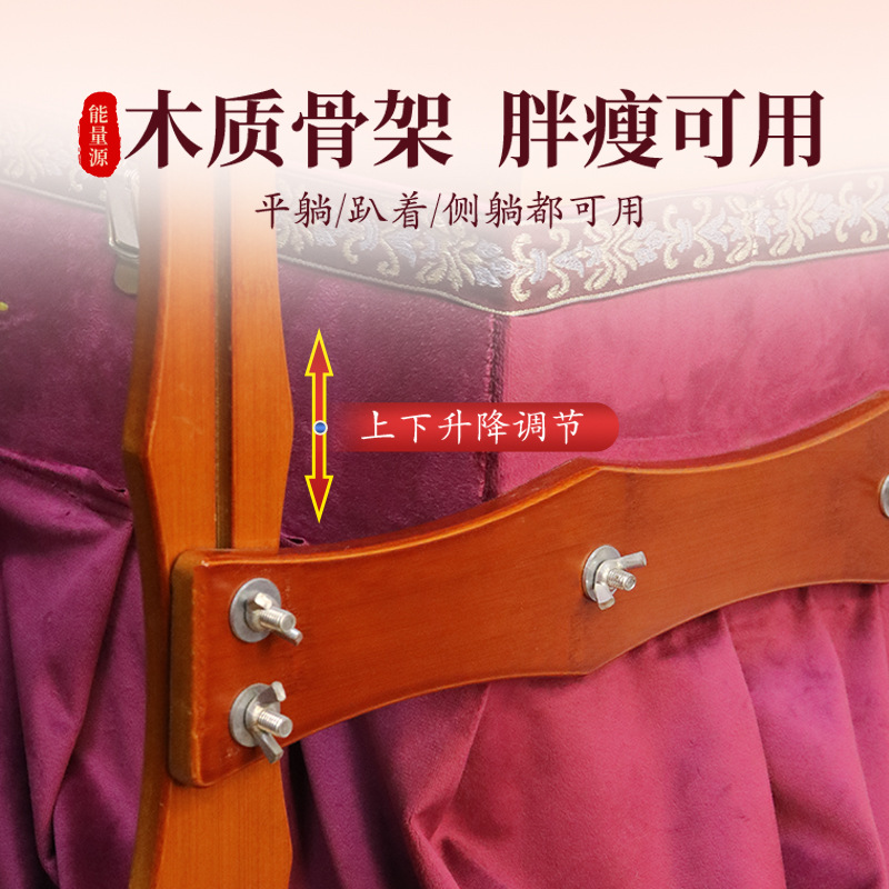 Moxibustion Box Wooden Back Therapy Device with Smoke Filter Du Mai Channel Home Use with 54 Moxa Sticks 3:1 Ratio - Image 3