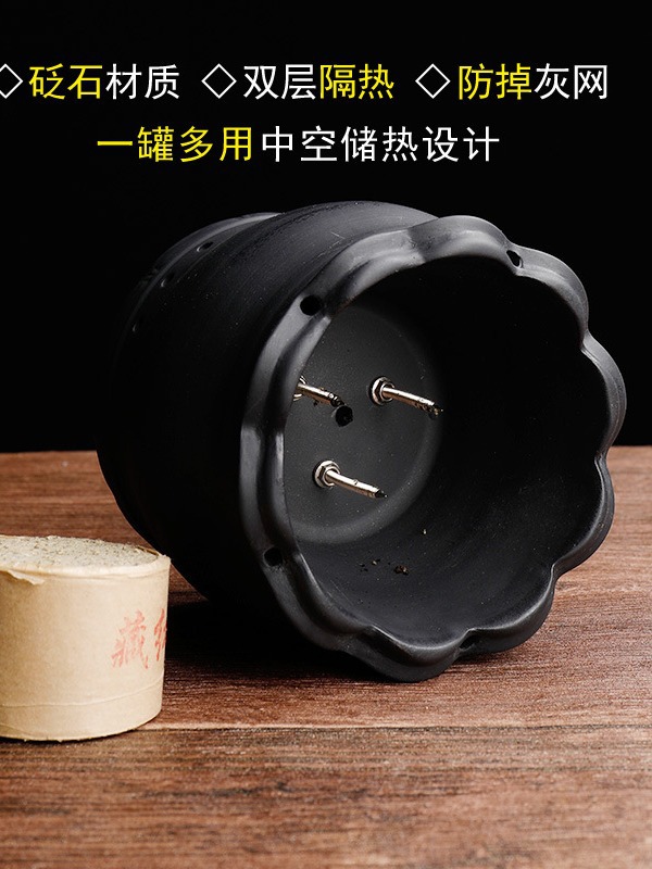 Yulian Bian Stone Moxibustion Fire Dragon Jar 750g Warm Therapy Tool for Spa and Wellness Studio Use - Image 3