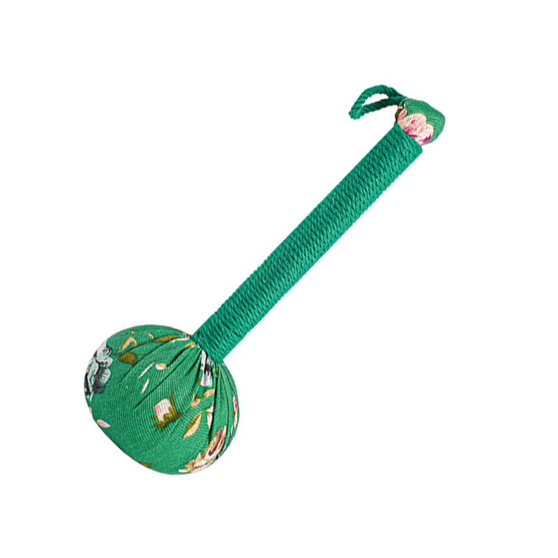 Mugwort Meridian Massage Hammer 200g Handmade Ai Cao Herbal Tapping Stick for Wellness Gift - Image 5