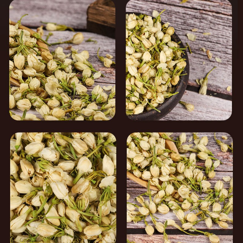Dried Jasmine Flowers 500g Mo Li Hua Herbal Tea Loose Blossoms for Infusions and Culinary Use - Image 2