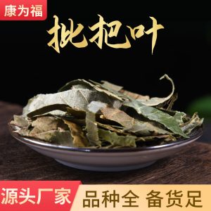 Loquat Leaf (Eriobotrya japonica) — Dried Herbal Tea Leaf, Honey-Fried & Natural Sun-Dried
