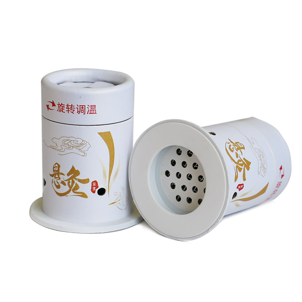 Moxa Stick Burning Tube Ai Jiu Box Hanging Moxibustion Canister Paper Tube for Home Use - Image 5