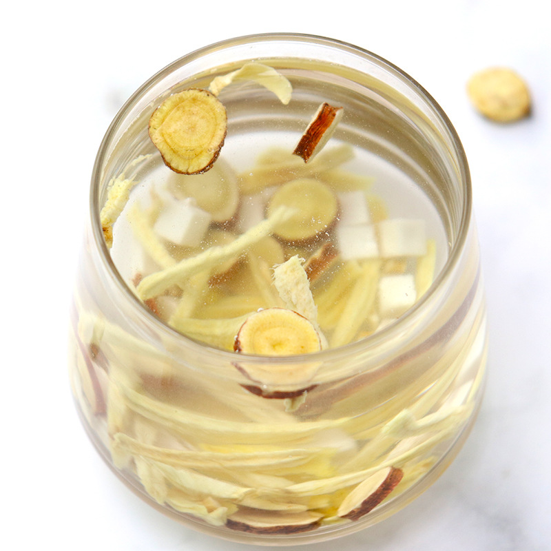 Huang Ya Tang Herbal Tea Blend 125g 5 Pack Poria Ginger Licorice Codonopsis Daily Wellness Infusion - Image 2