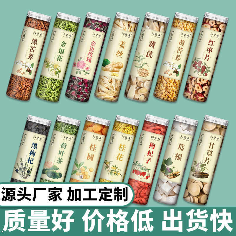 Honeysuckle & Rose Flower Tea Blend (Jin Yin Hua, Mei Gui Hua) — Herbal Tea with Goji, Chrysanthemum & Lemon - Image 3
