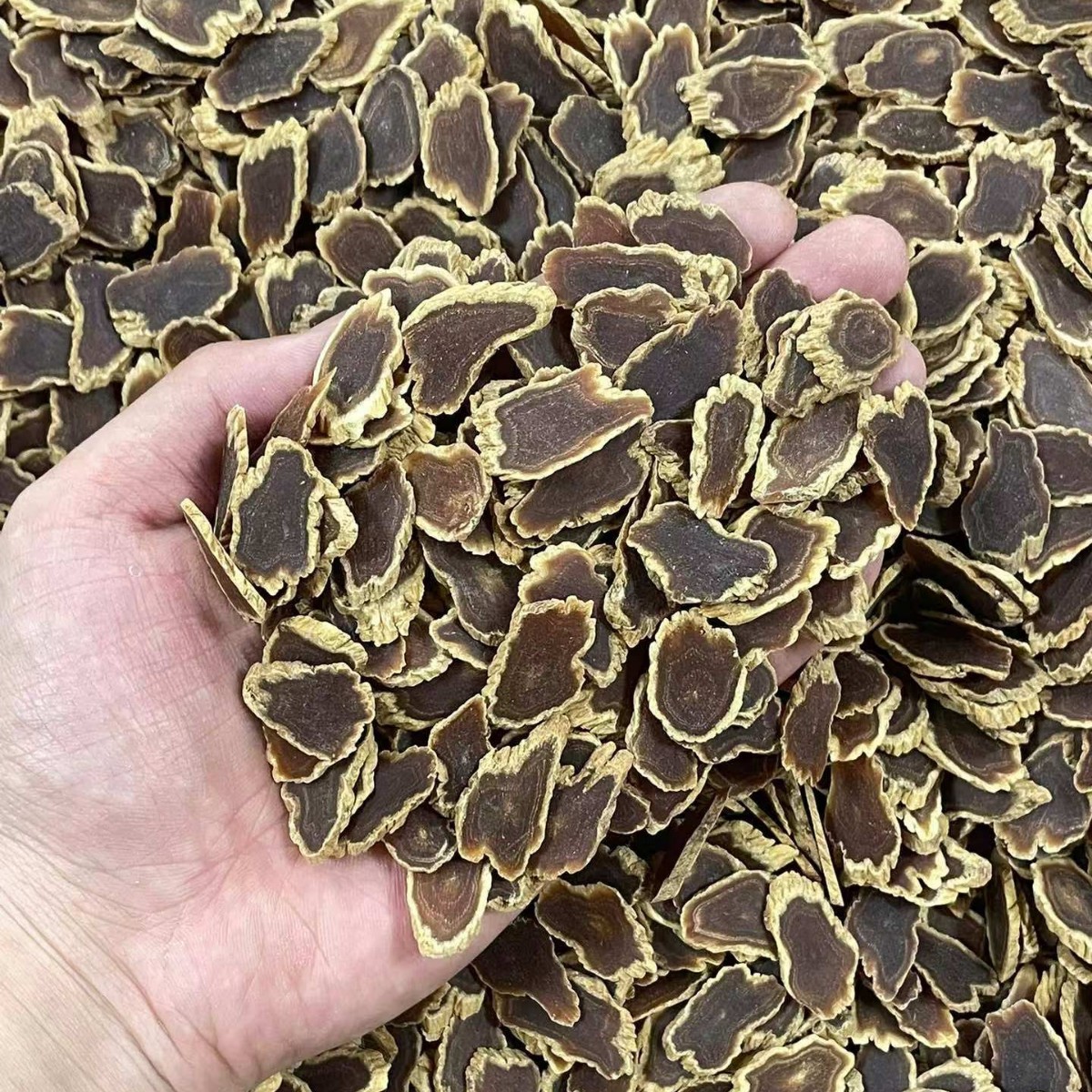Dried Korean Red Ginseng Slices Taiji Style 100g Jilin Origin Sliced Ginseng for Cooking - Image 2
