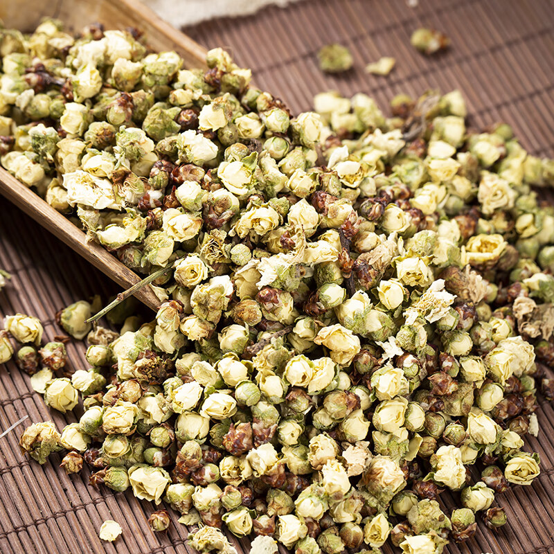 Dried White Plum Flower Tea Mei Hua 500g Natural Sun Dried Green Calyx Plum Blossom Buds for Herbal Tea - Image 4