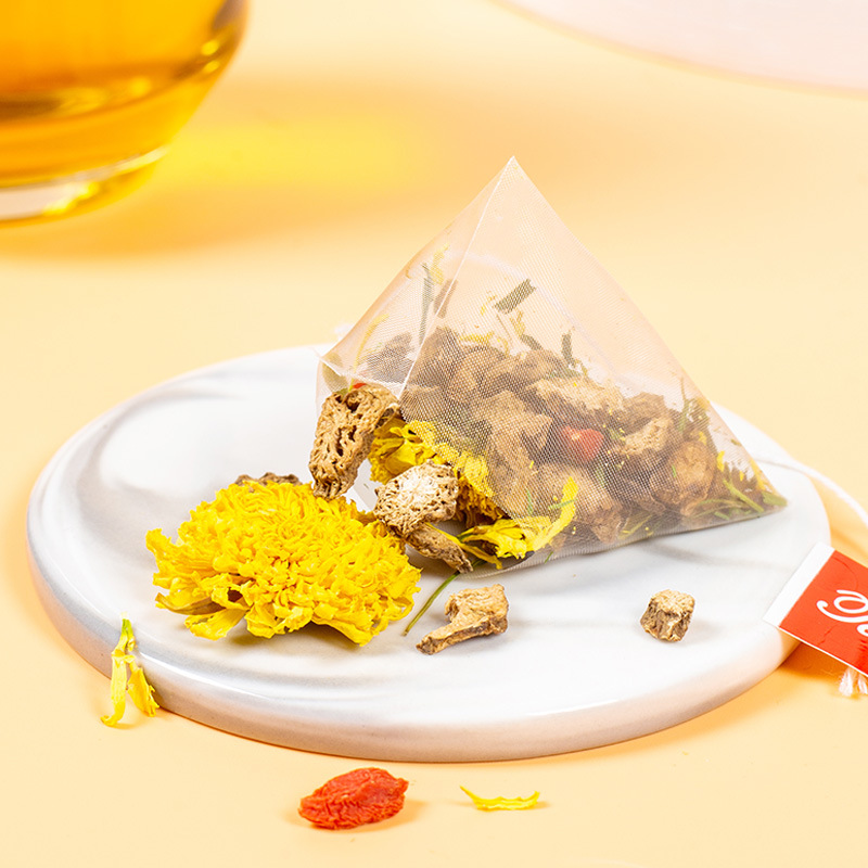 Shi Run Ji Chrysanthemum Cassia Seed Tea 100g Cold Brew Herbal Blend with Goji Berry and Honeysuckle - Image 2