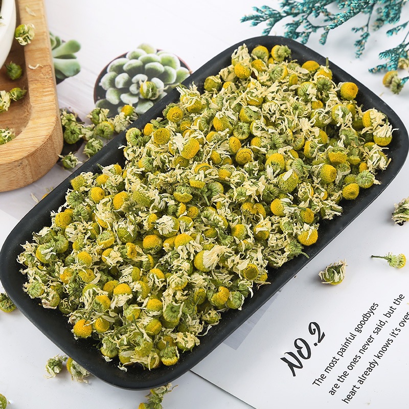 German Chamomile Flower Tea Yang Gan Ju Dried Loose Flowers 500g Bulk Herbal Infusion - Image 3