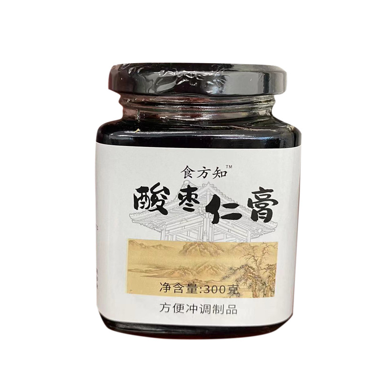 Sour Jujube Seed Paste Suan Zao Ren 300g Jar Ready-to-Eat Traditional Herbal Paste - Image 5