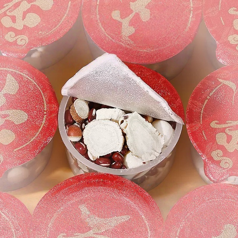Adzuki Bean Hairy Fig Poria Tea Chi Xiao Dou Wu Zhi Mao Tao Fu Ling 12g x 15 Cans Wellness Tea Bags - Image 3