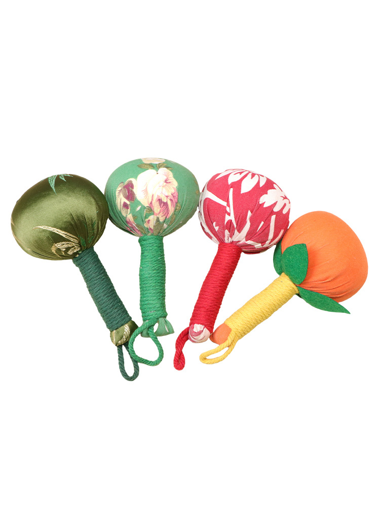 Handmade Mugwort Massage Stick 15cm Ai Cao Hammer for Shoulder and Meridian Tapping - Image 5