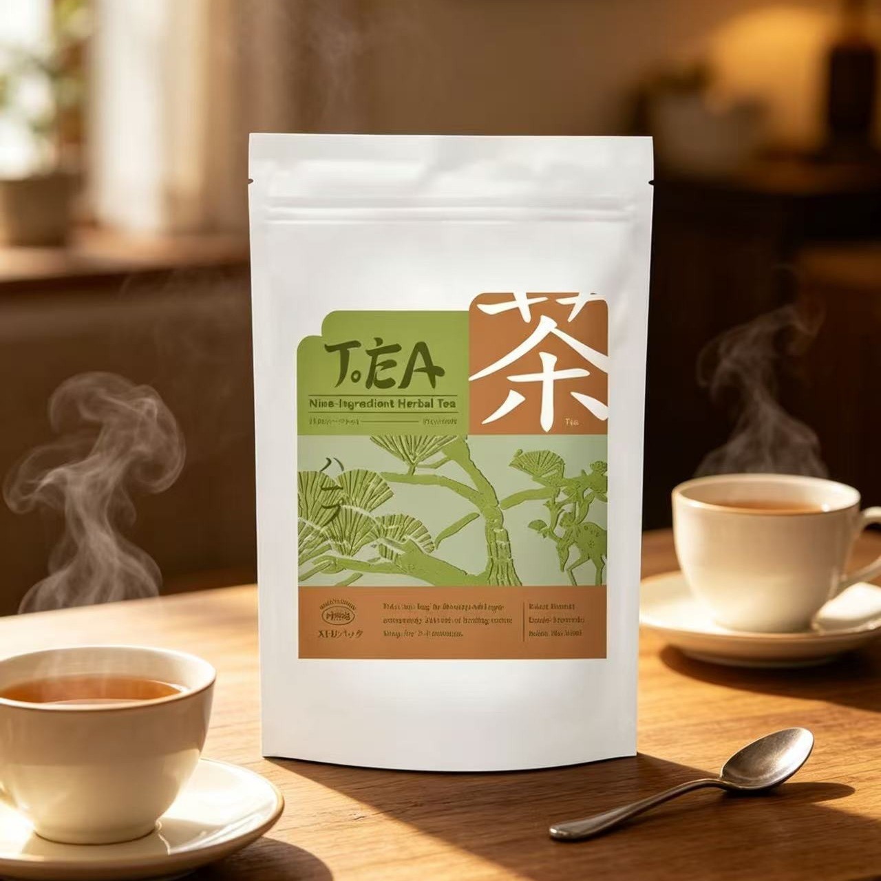 Nine Herb Floral Tea Blend 60g Cold Brew Herbal Tea Mild Plant Tea for Daily Wellness - Image 3