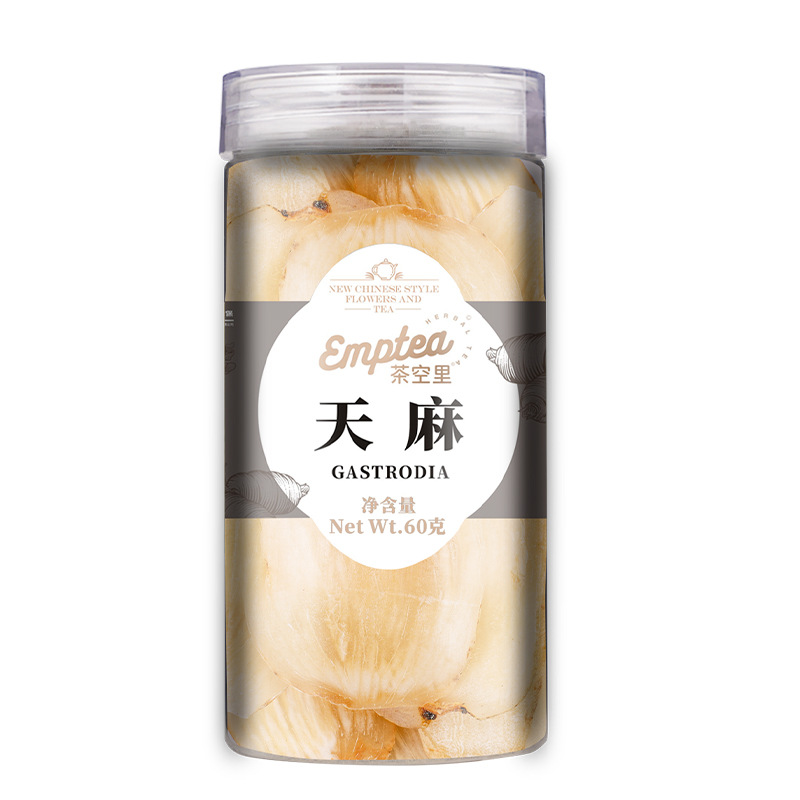 Tian Ma Slices (Gastrodia elata) — Yunnan Zhaotong Dried Gastrodia Rhizome, 60g Bottle - Image 5