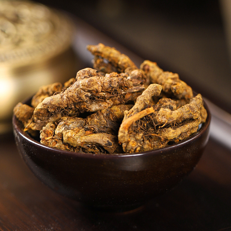 Da Huang Huang Lian Huang Qin Herbal Tea Blend 80g Dried Rhubarb Coptis Scutellaria Decoction Pieces - Image 2