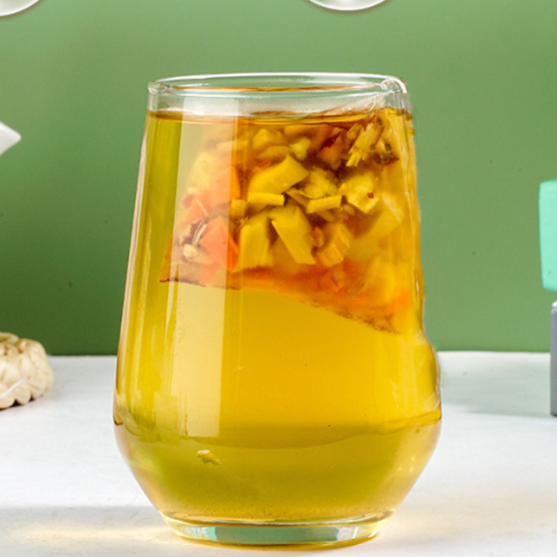 Yangyuanji Sugarcane Imperata Snow Pear Tea Zhu Zhe Mao Gen Xue Li 12g x 10 Pyramid Bags No-Brew Cantonese Herbal Tea - Image 2