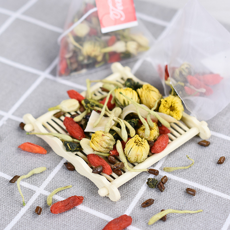 Wu Hei Five Black Tea Bags 5g Nourishing Herbal Blend Hot Brew Wellness Tea - Image 3