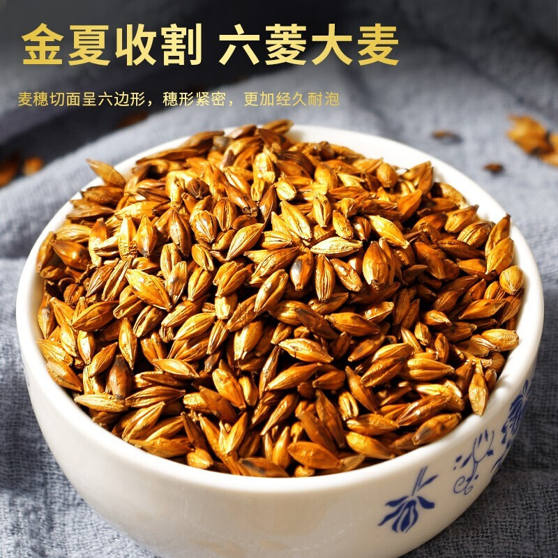 Roasted Barley Tea Bags (Hordeum vulgare) — 5g x 30 Pyramid Sachets, Unsweetened Herbal Tea - Image 3