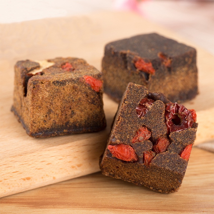 Traditional Brown Sugar Blocks Hei Tang 1kg Old Cane Sugar Cubes for Tea and Cooking - Image 4