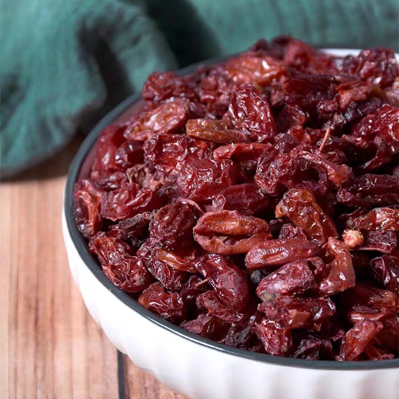 Dried Cornus Fruit Shan Zhu Yu 500g Natural Sun Dried Chinese Herbal Slices from Henan - Image 2