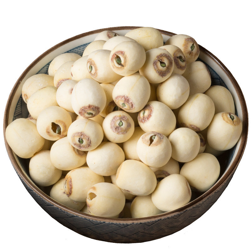 Dried Lotus Seeds with Core Bai Lian Zi 500g Wild White Lotus Seeds for Soup and Tea - Image 5