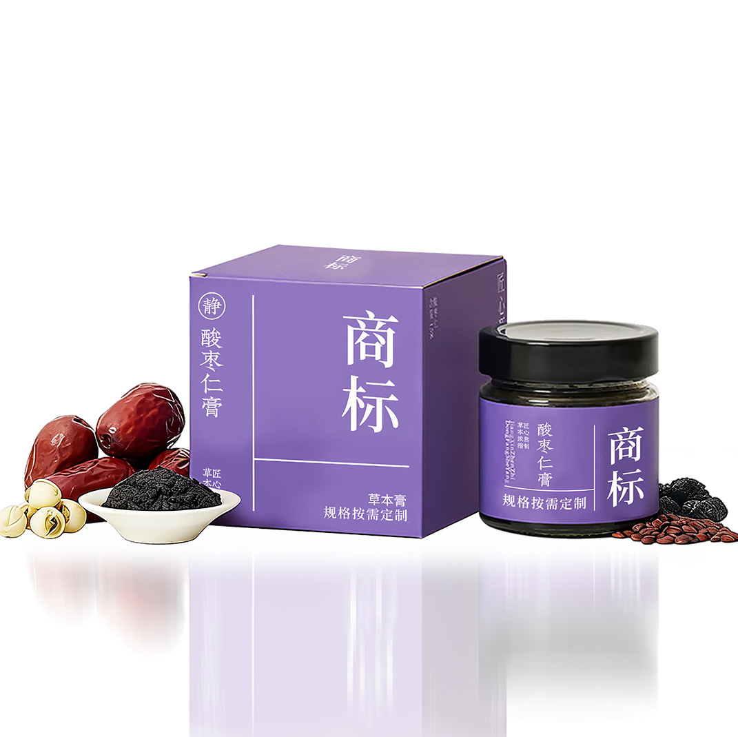 Suan Zao Ren Gao (Ziziphus jujuba var. spinosa) — Traditional Steamed Herbal Paste with Lingzhi & Lily Bulb - Image 5