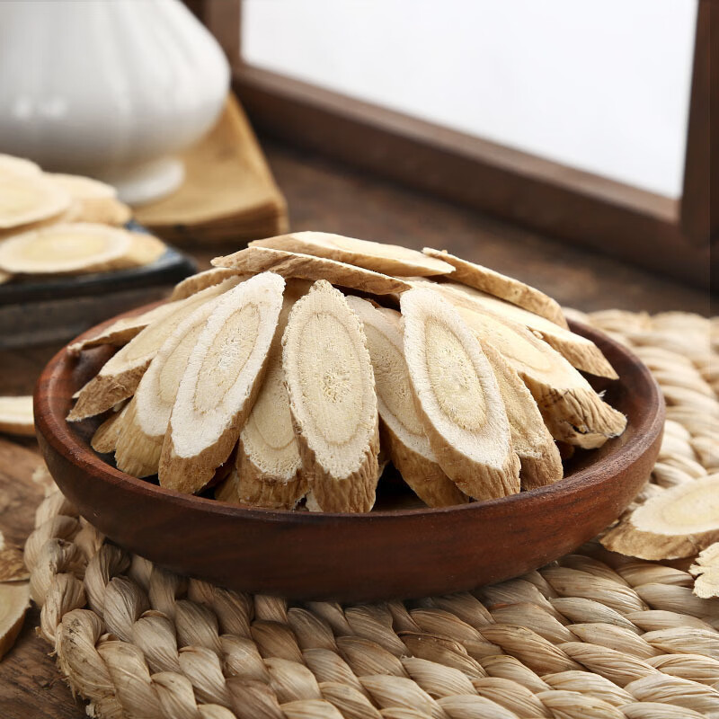 Gansu Astragalus Slices Huang Qi 500g Dried Root for Tea and Soup - Image 2