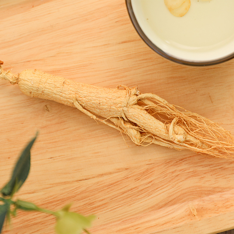 Dried Whole Ginseng Root Gift Box Changbai Mountain Sun Dried 5 Year Root for Cooking - Image 3