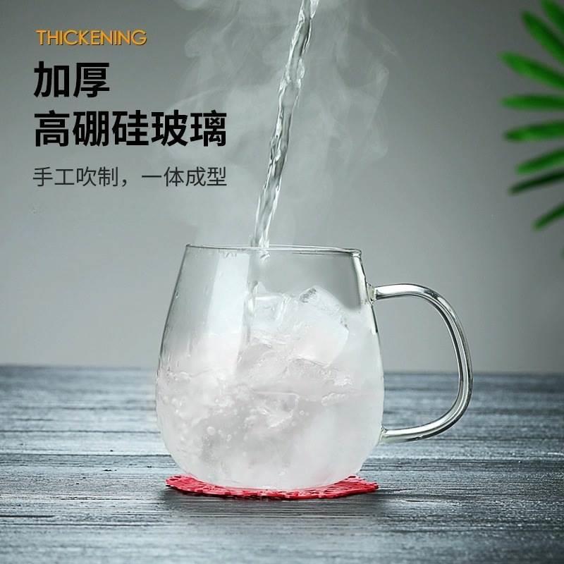 Heat-Resistant Glass Tea Tumbler 350ml with Infuser and Straw for Loose Leaf and Flower Tea - Image 4