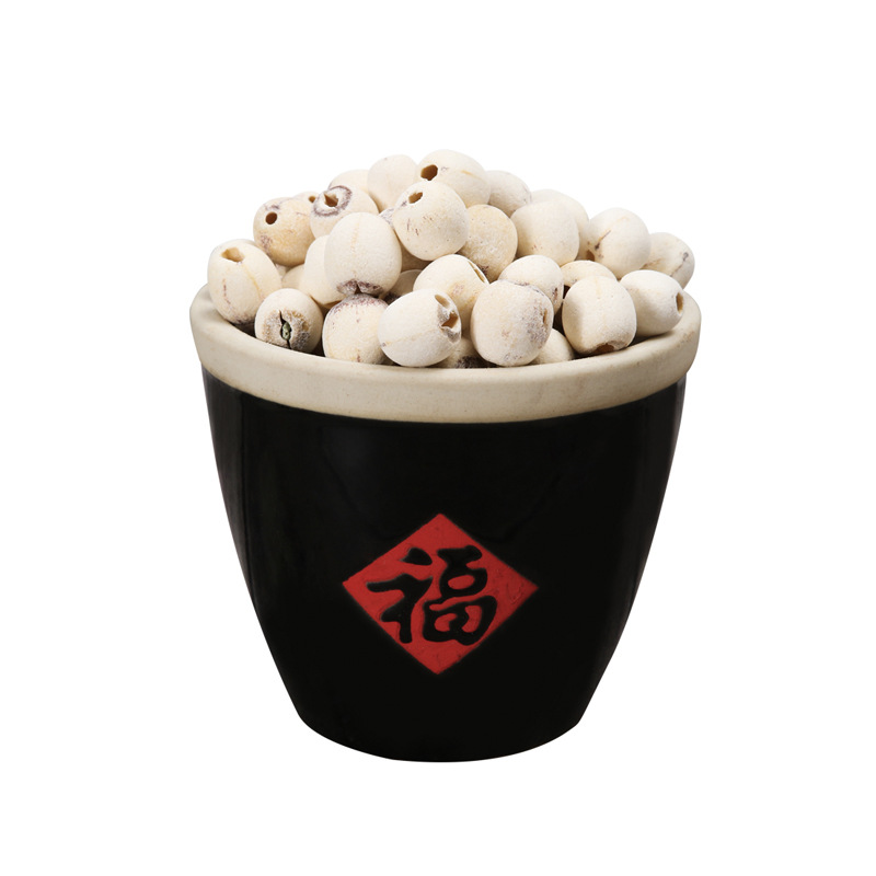 Hunan Dried White Lotus Seeds Cored Bai Lian Zi 500g for Soup Congee and Herbal Cooking - Image 5