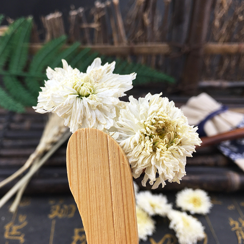 July Chrysanthemum Dried Flowers Bulk Huangshan Gongju Qi Yue Ju Herbal Tea Ingredient 500g Bag - Image 2