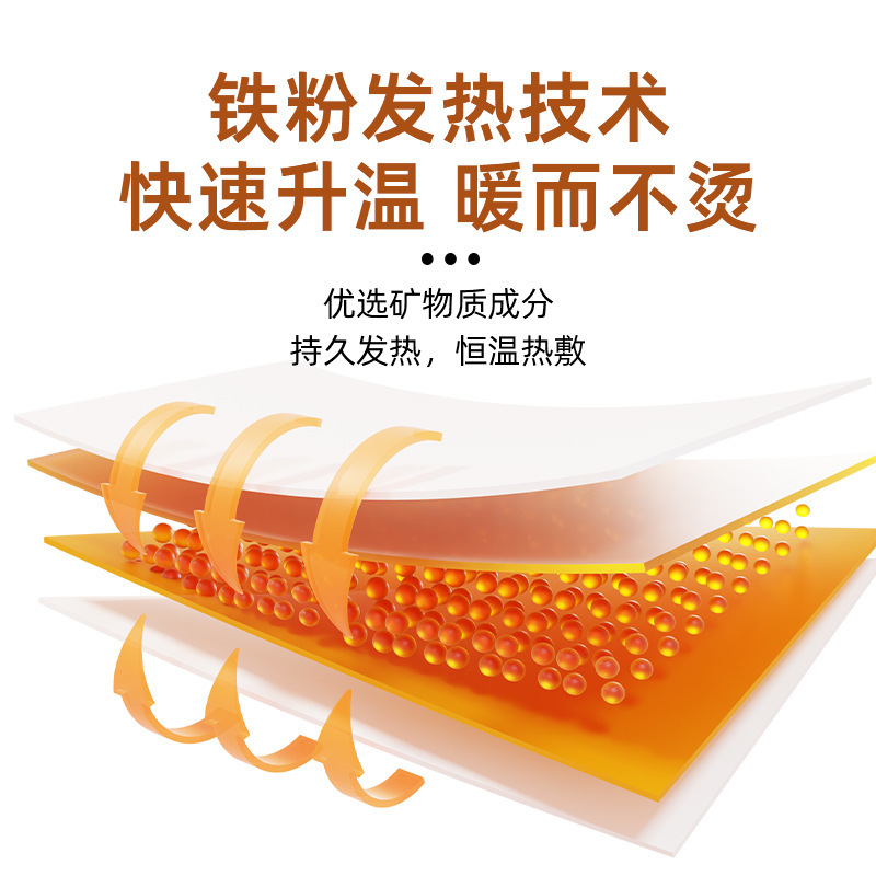 Moxa Heat Therapy Patch Ai Jiu Tie Self-Heating Warm Compress for Shoulder Neck Waist and Abdomen Single Piece - Image 4