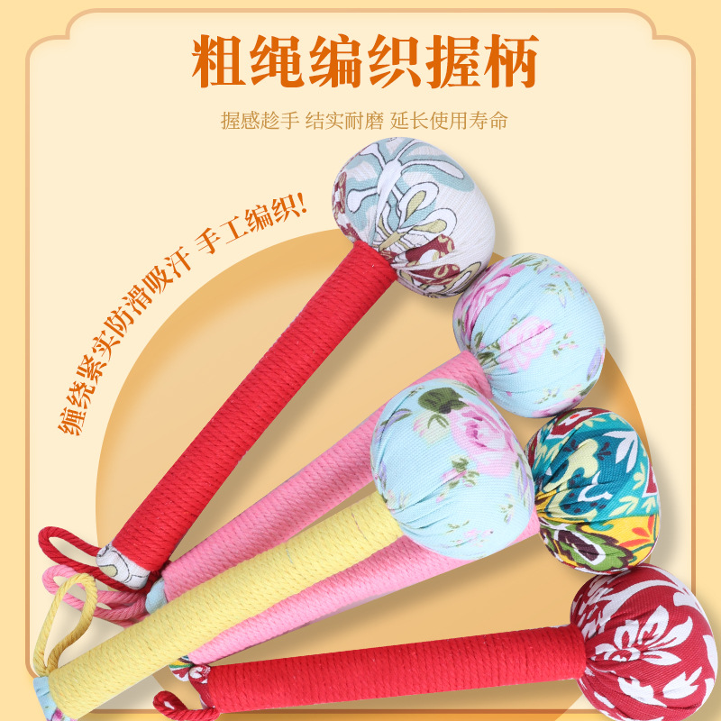 Mugwort Massage Stick Ai Cao Hammer Herbal Body Tapping Tool for Neck and Back Relaxation - Image 4